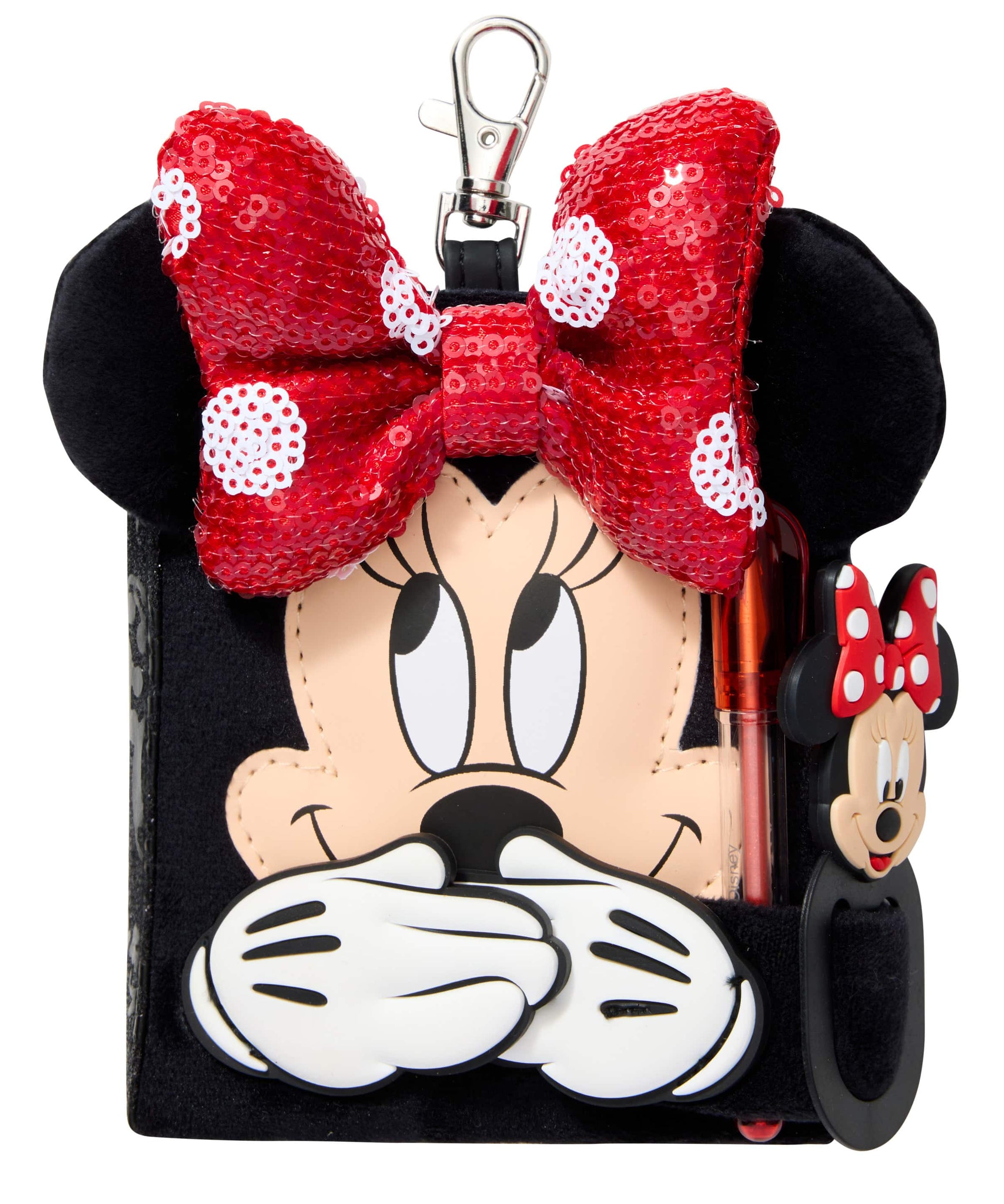 Smiggle - Disney Minnie Mouse Mini Defter Anahtarlıklı