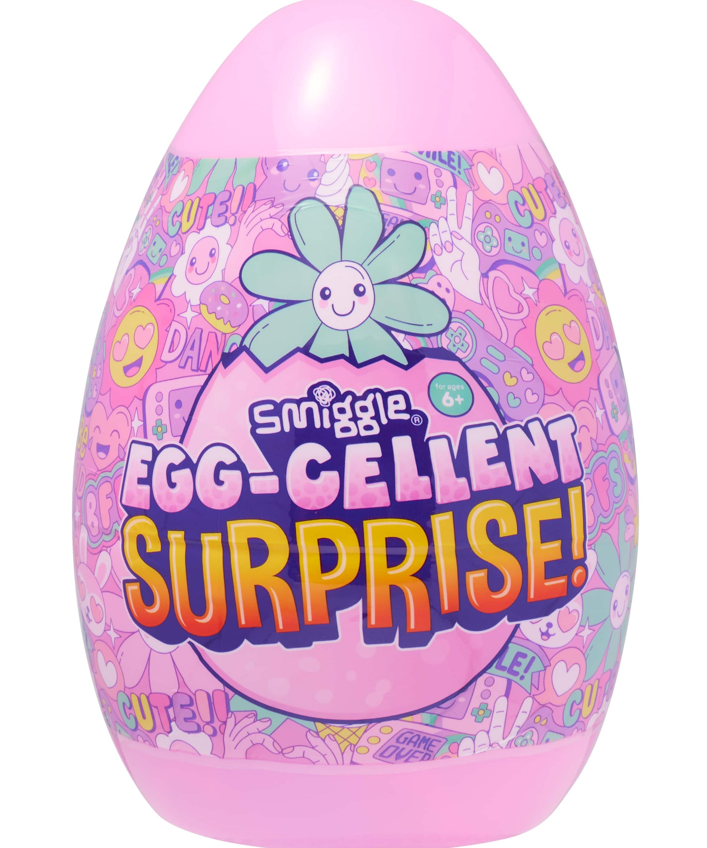 Smiggle - Egg Sürpriz Dev Oyuncak ve Eğlence Paketi-Dinossi