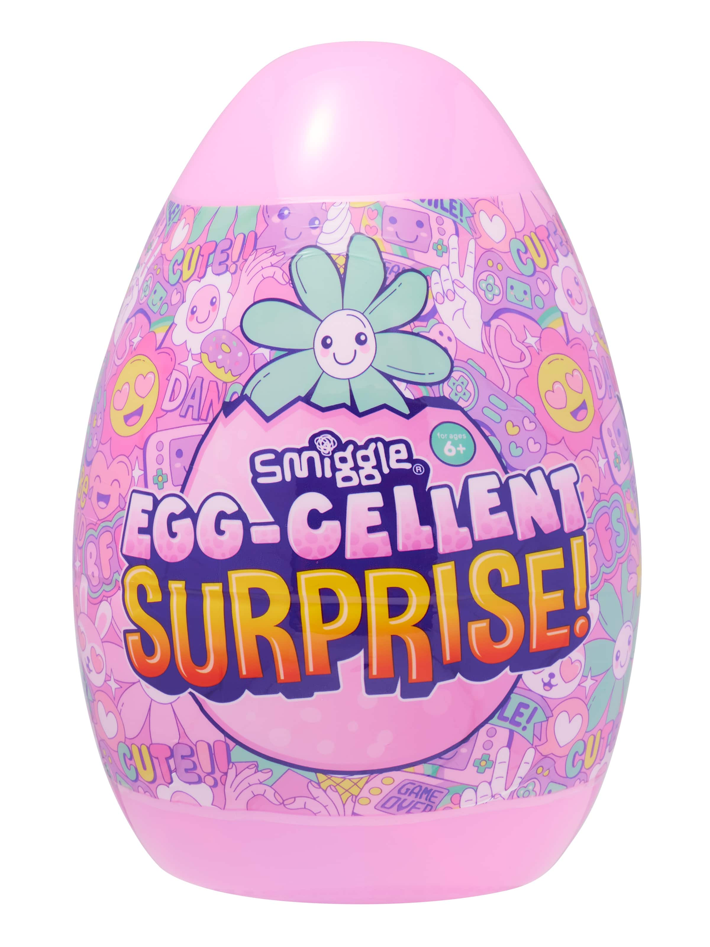 Smiggle - Egg Sürpriz Dev Oyuncak ve Eğlence Paketi-Dinossi