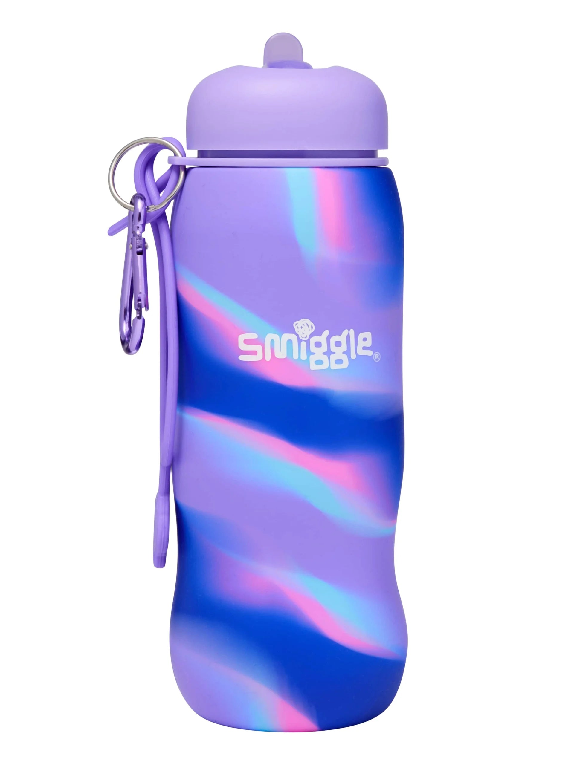 Smiggle - Vivid 630ML Katlanabilir Silikon Suluk