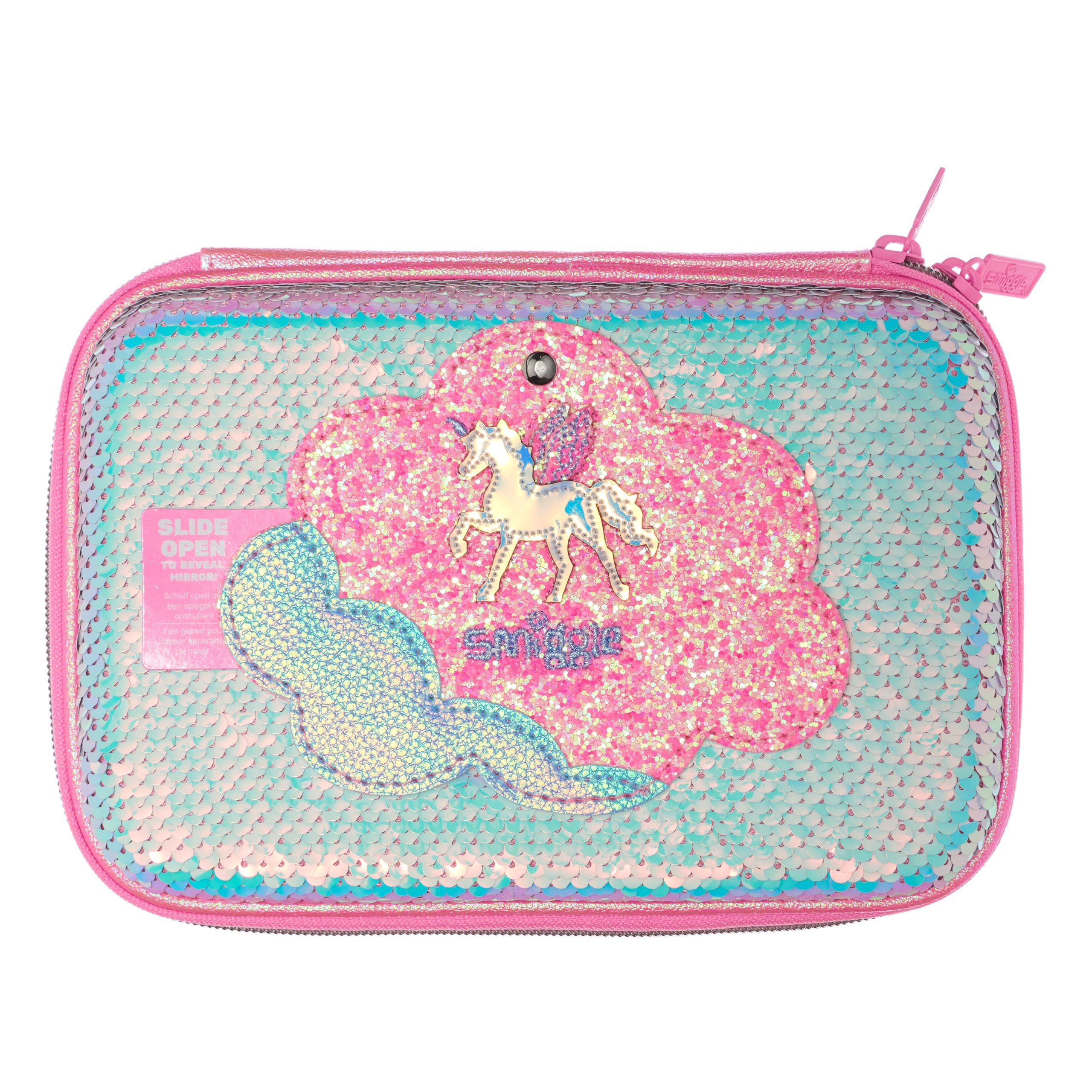 Smiggle - Lunar Mirror Hardtop Unicorn  Kalem Kutusu