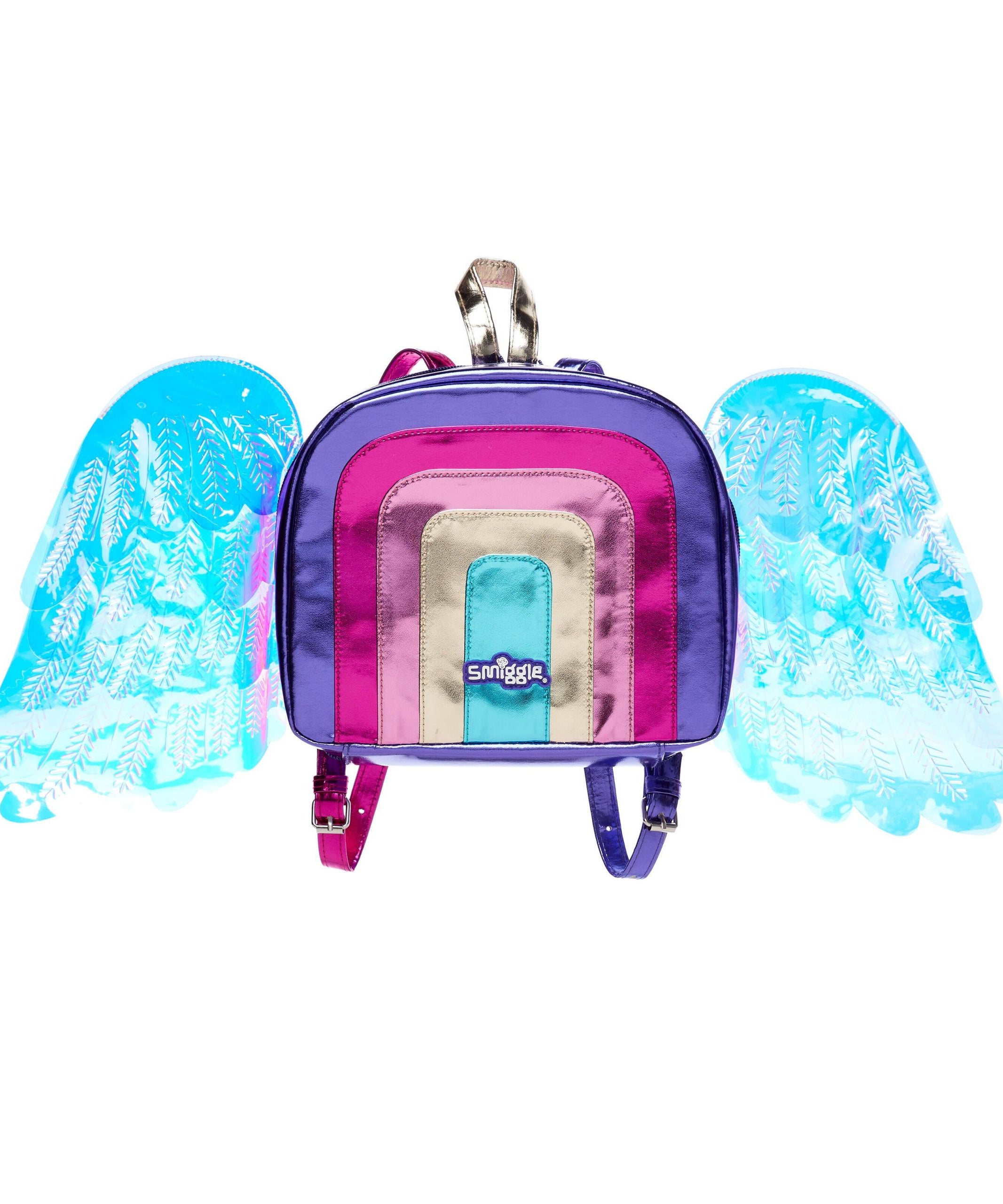 Smiggle - Mochila Etérea con Alas para el Fin de Semana