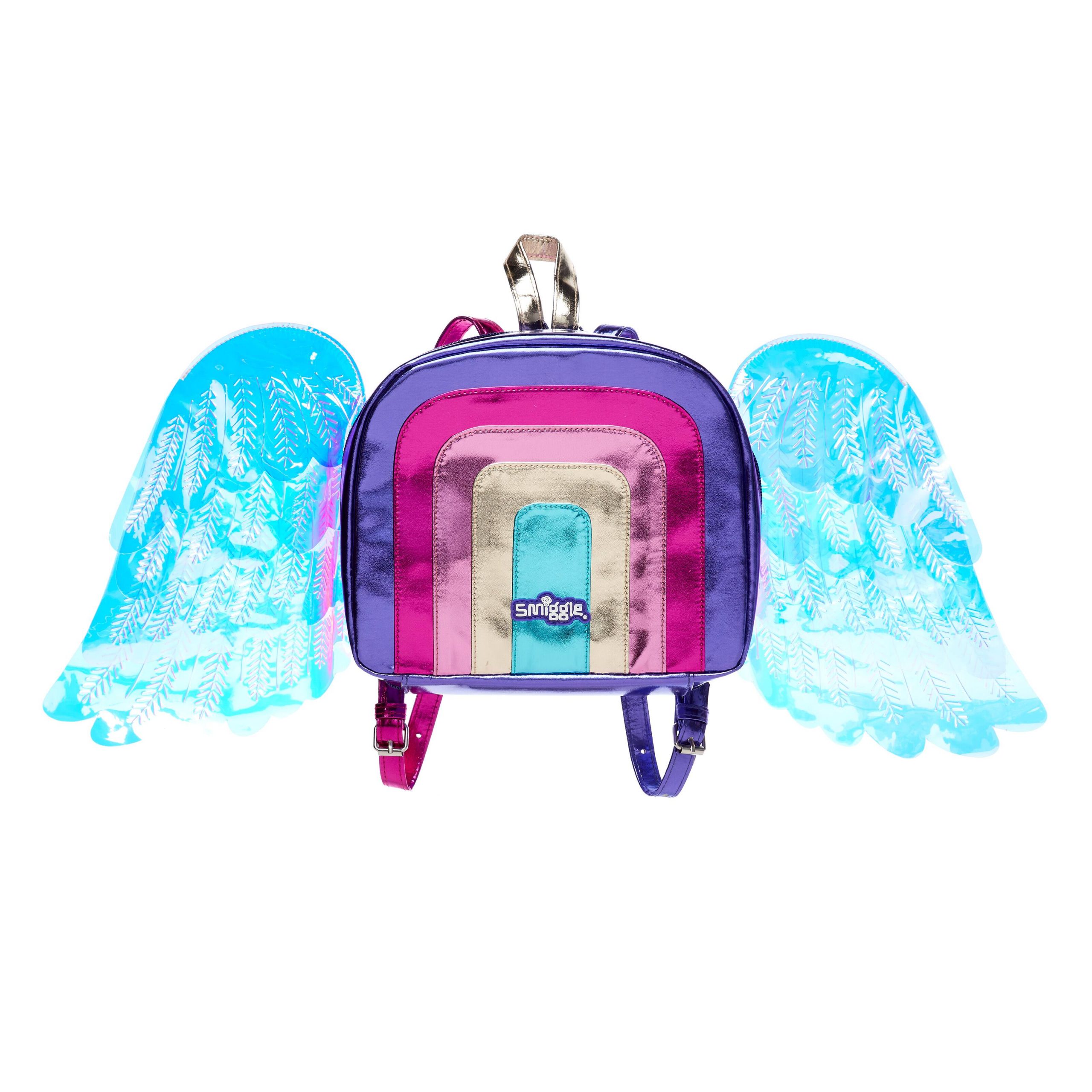 Smiggle - Mochila Etérea con Alas para el Fin de Semana