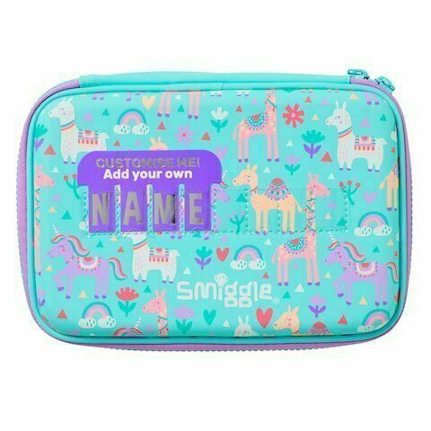 Smiggle - Prime Hardtop İsimlikli Kalem Kutusu-Dinossi