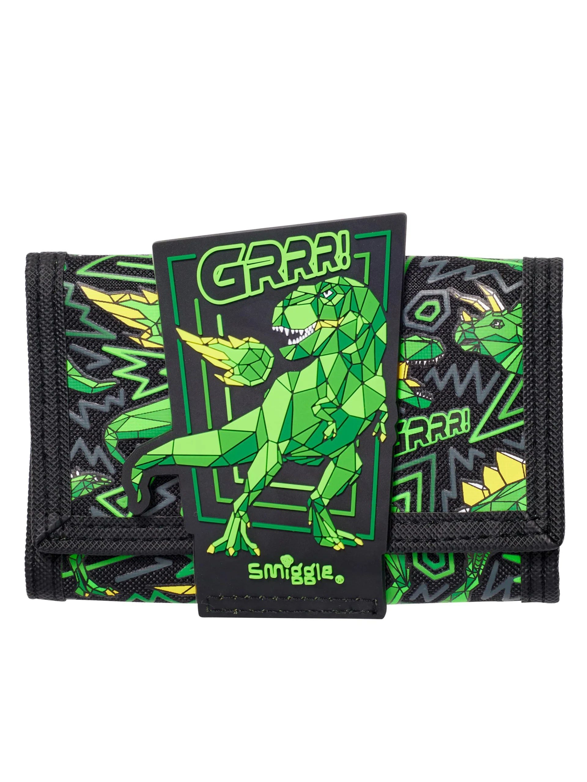 Smiggle - Wild Side Kokulu Çocuk Cüzdanı-Dinossi