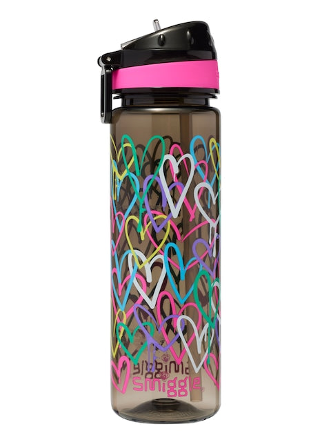 Smiggle - I Heart BPAsız 650 Pipetli Suluk