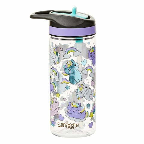 Smiggle - Sky Hi Junior 440 ML BPASız Pipetli Suluk