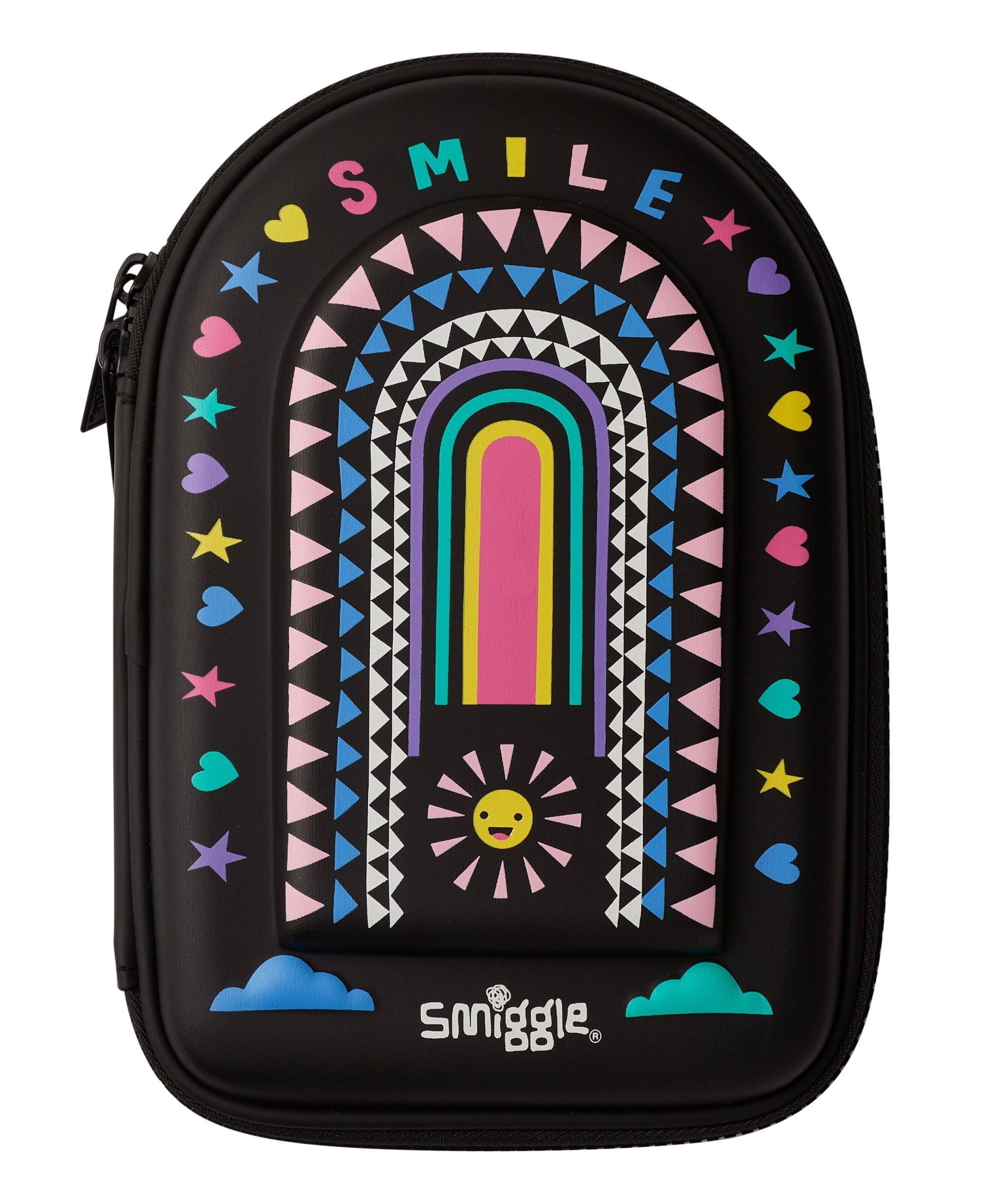 Smiggle - Better Together Kabartmalı Kalem Kutusu-Dinossi