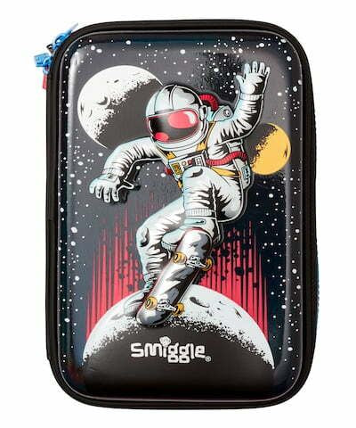 Smiggle - Moonlit Üçlü Hardtop Kalem Kutusu-Dinossi