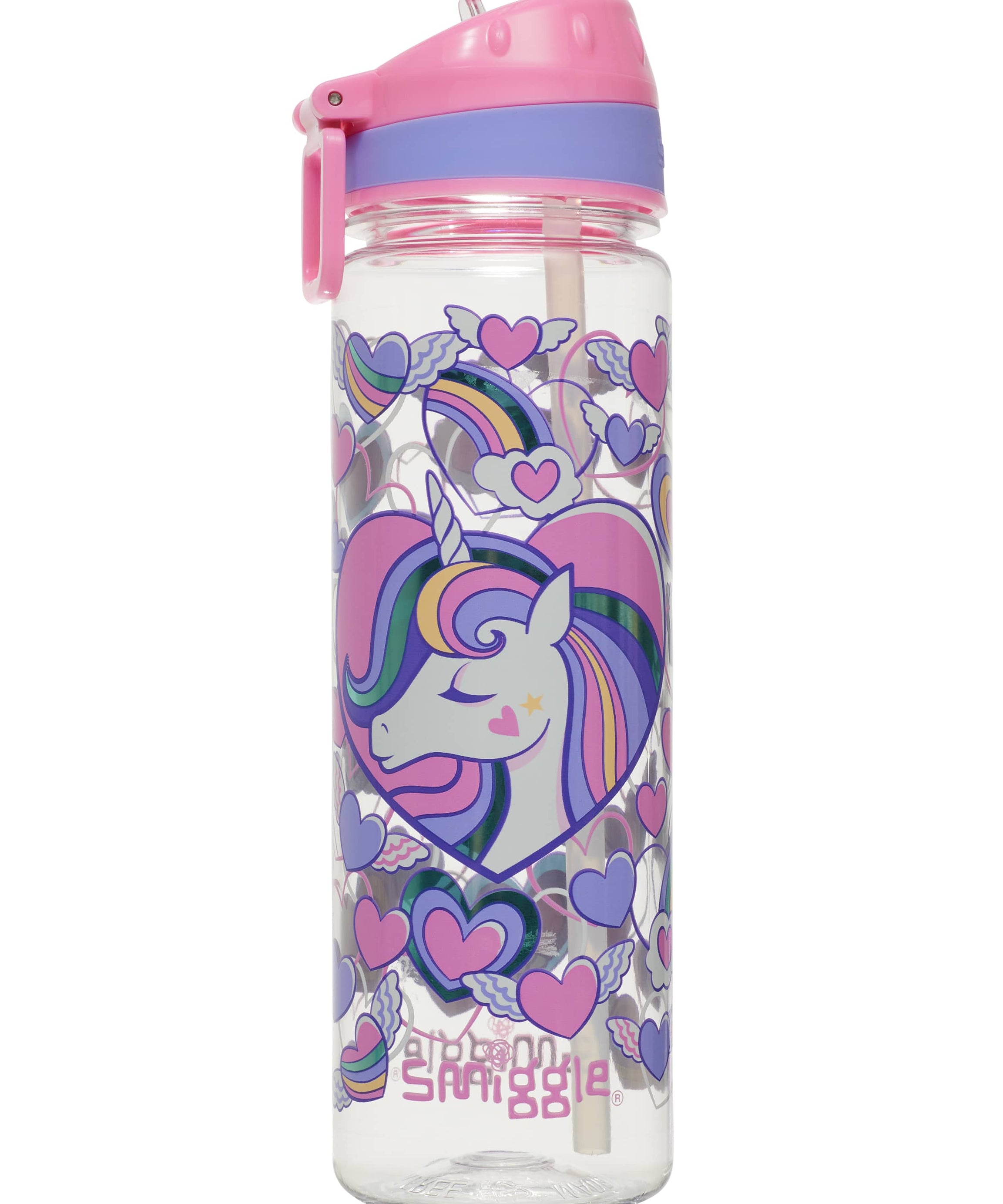 Smiggle - Fly High BPAsız 650ML Pipetli Suluk