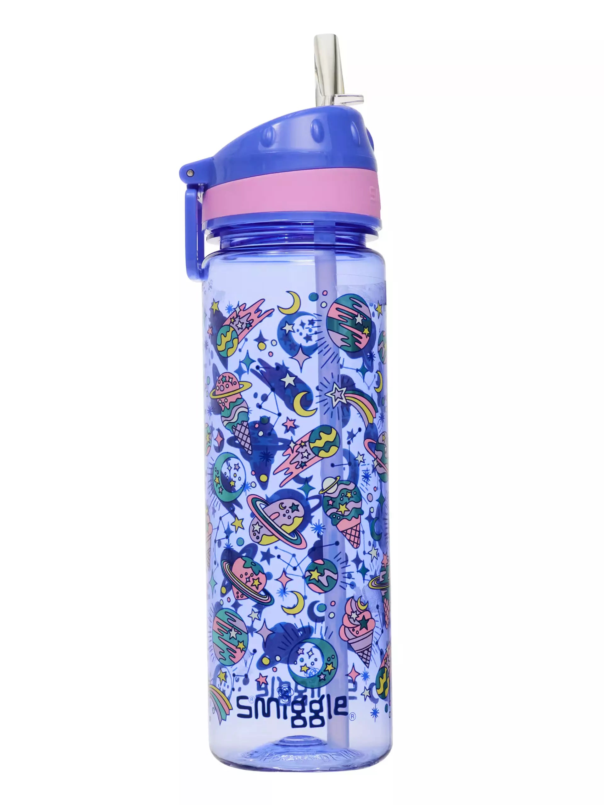 Smiggle - Epic BPAsız 650 ML Pipetli Suluk