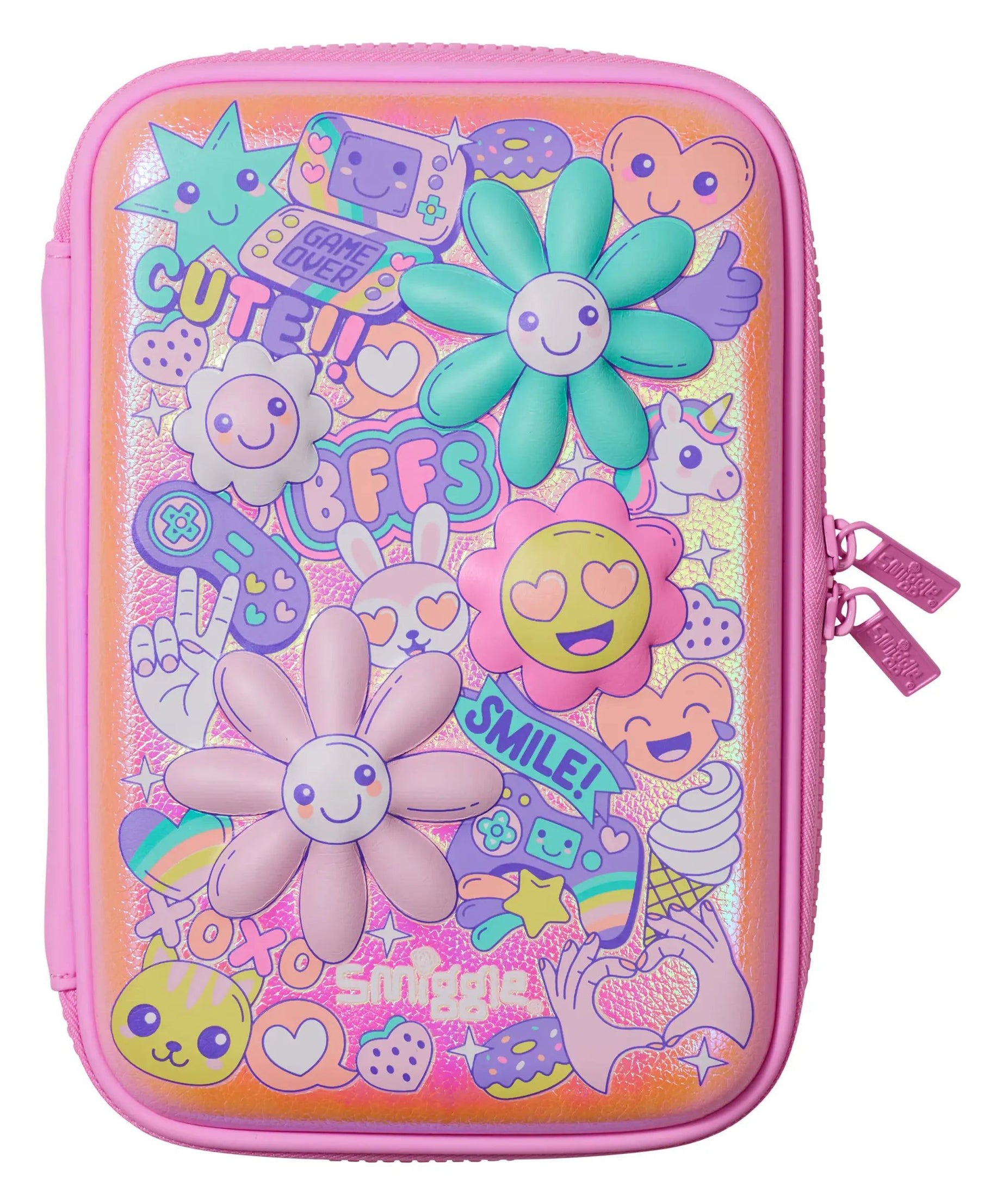 Smiggle - Epic Adventures Hardtop Kalem Kutusu-Dinossi