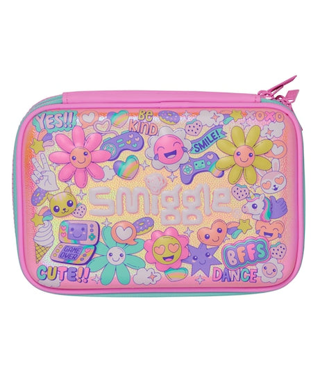 Smiggle - Epische Dubbele Oog Hardtop 3D Pennenkoker