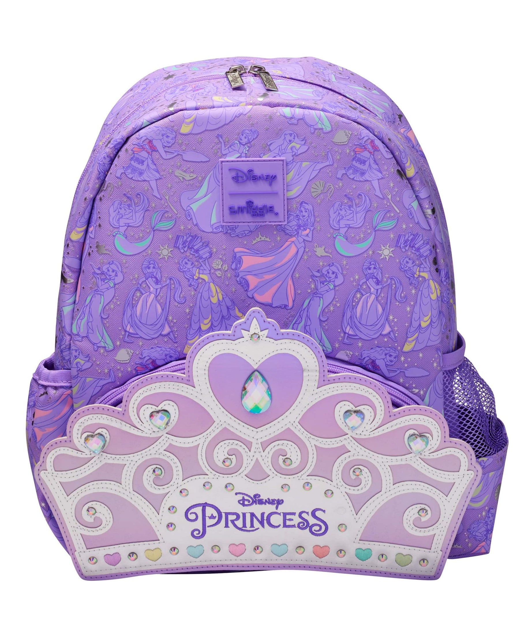 Smiggle - Disney Prenses Junior Kapşonlu Sırt Çantası