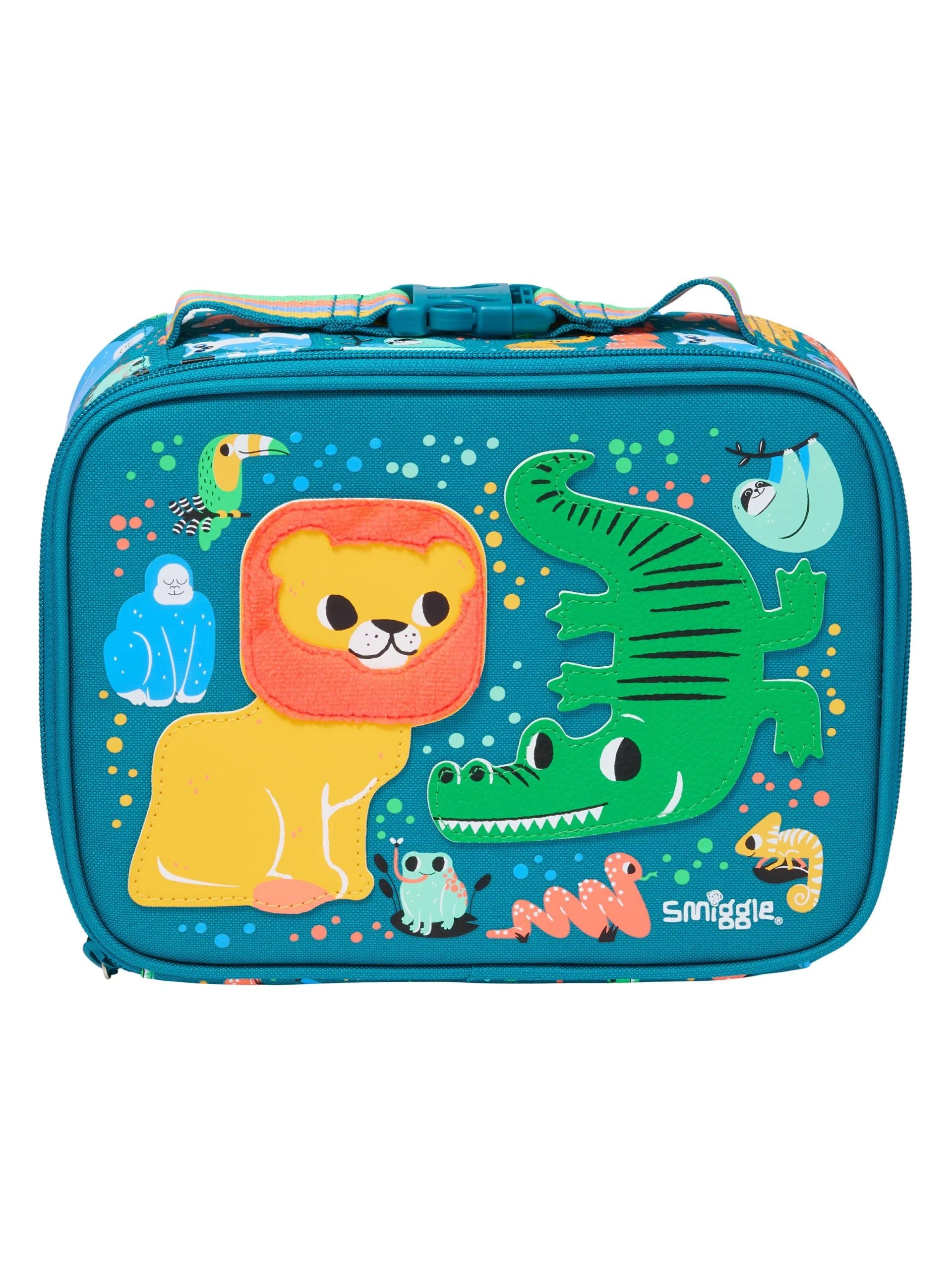 Smiggle - Big Dreams Anaokulu Beslenme Çantası-Dinossi