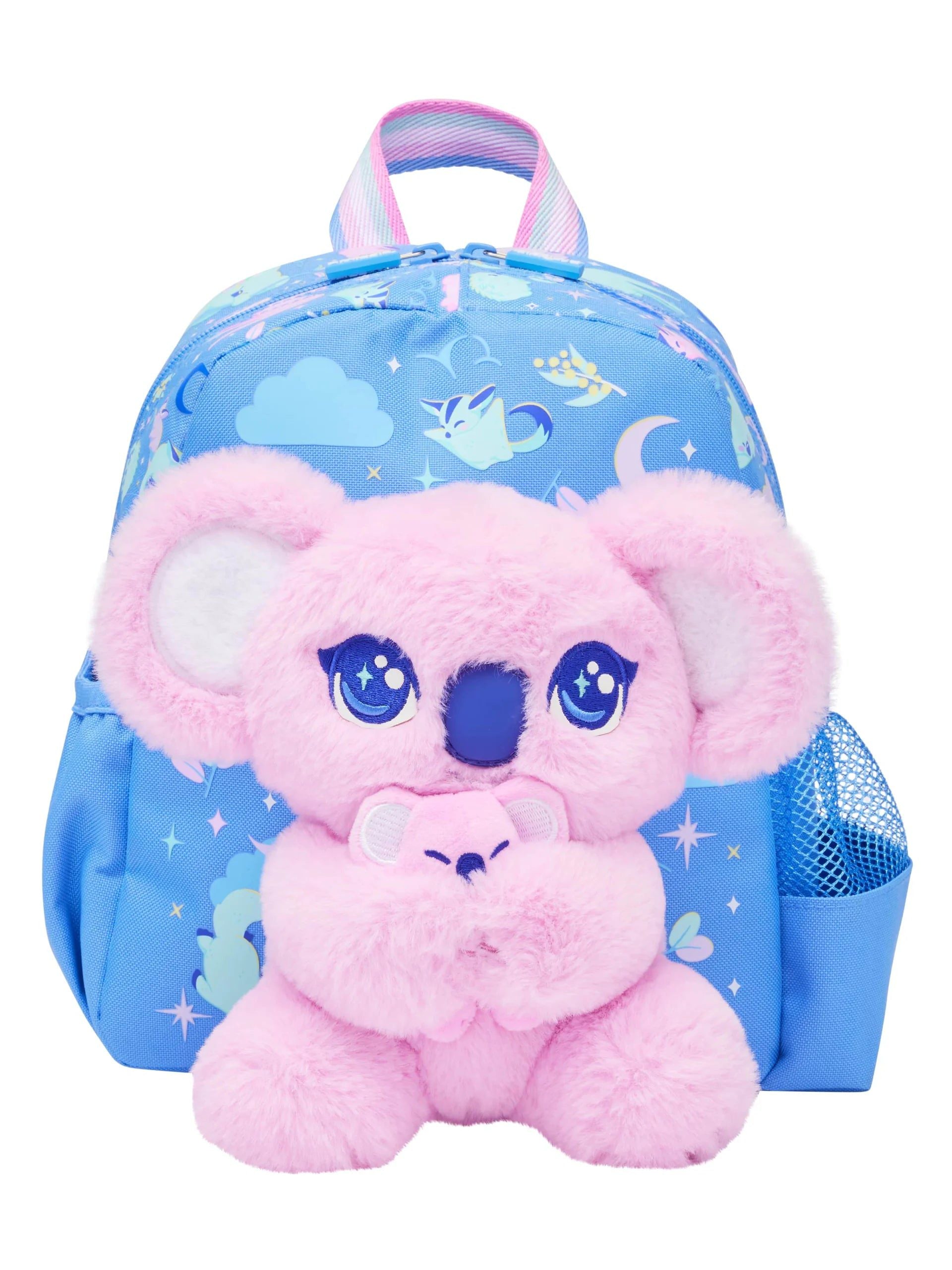 Smiggle - Big Dreams Anaokulu Çıkarılabilir Peluşlu Sırt Çantası-Dinossi