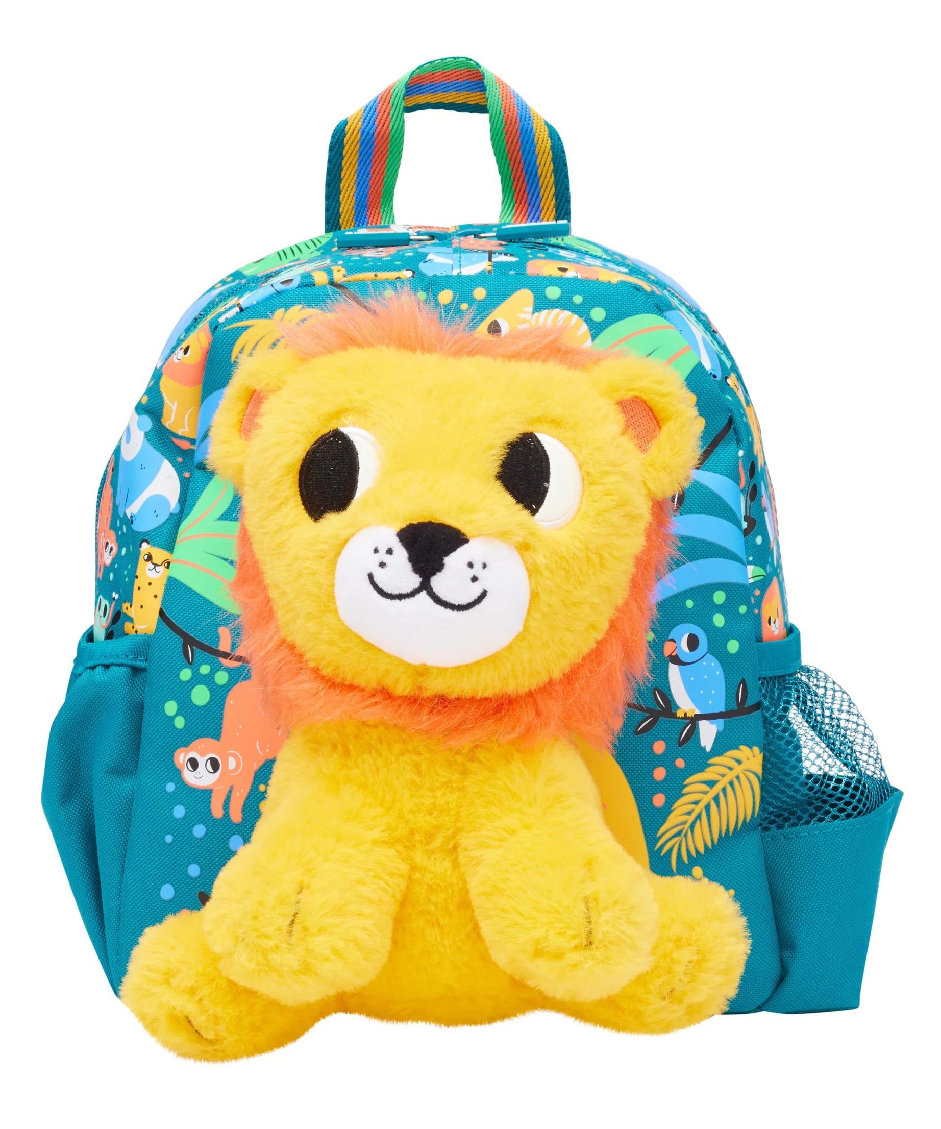 Smiggle - Abnehmbarer Plüsch-Rucksack für den Kindergarten „Big Dreams“.