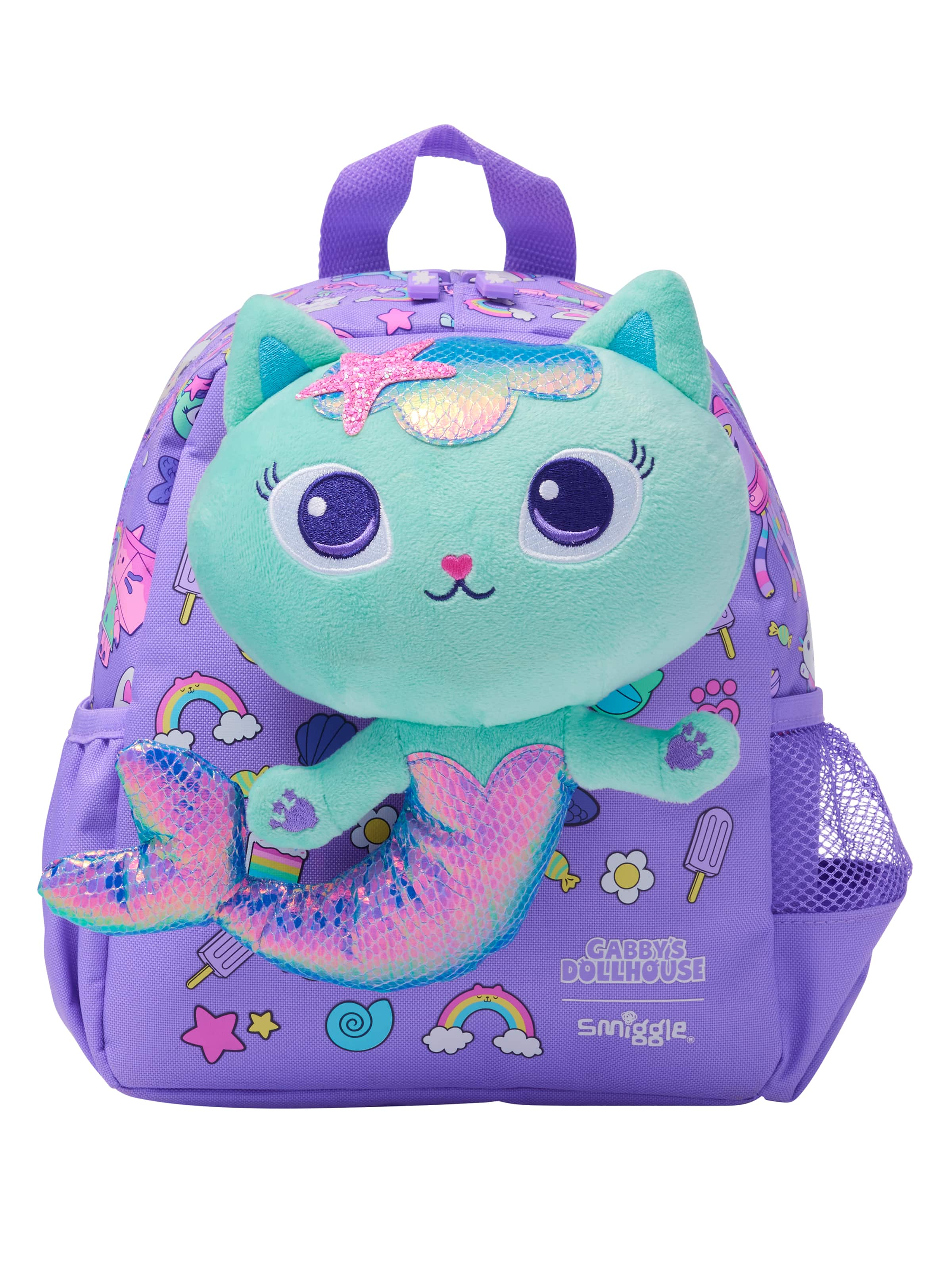 Smiggle - Mochila com Brinquedo Removível da Gabbys Dollhouse