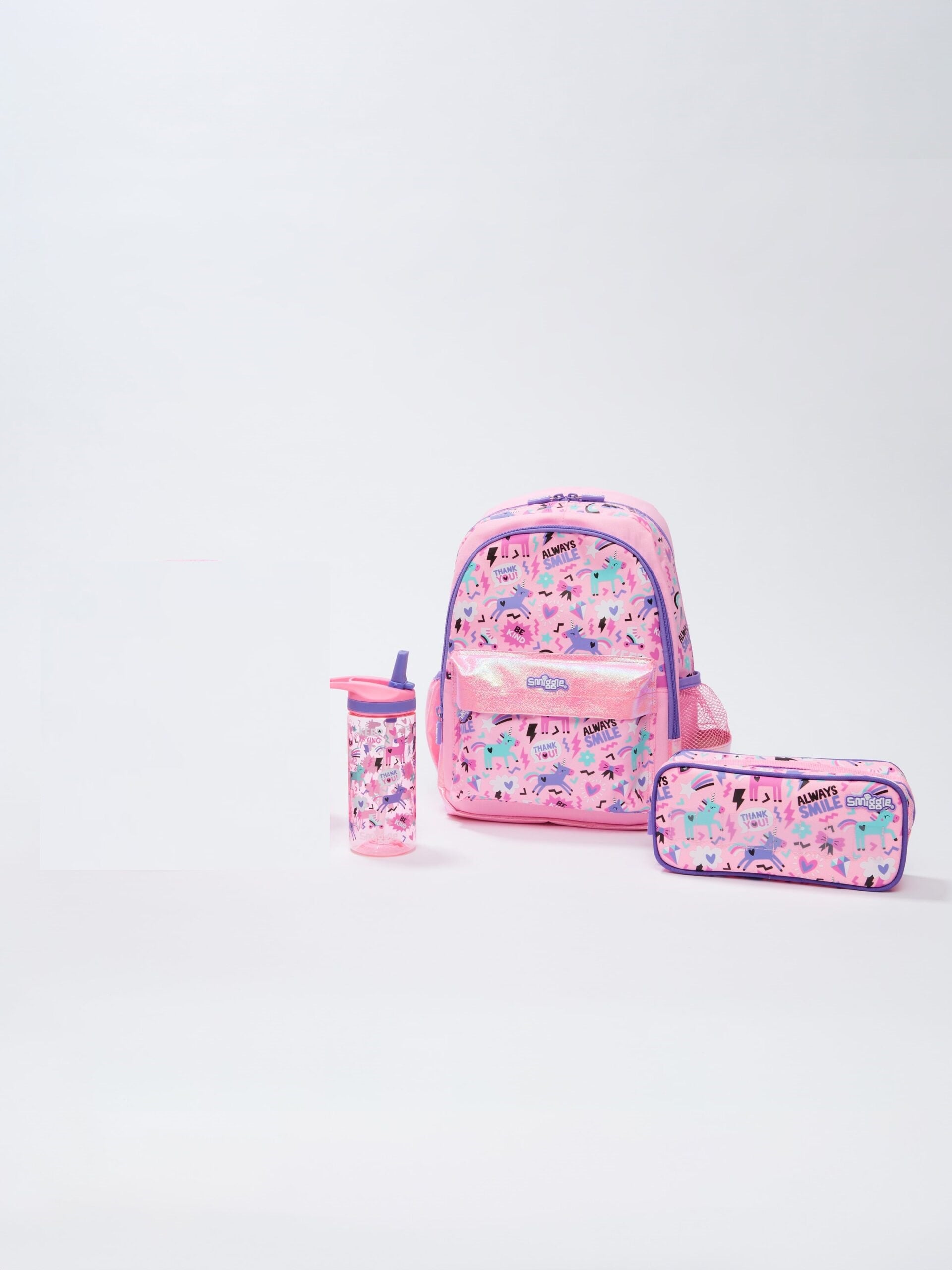 Smiggle - Cloud Nine 3-Piece Kindergarten and Nursery School Bag Set