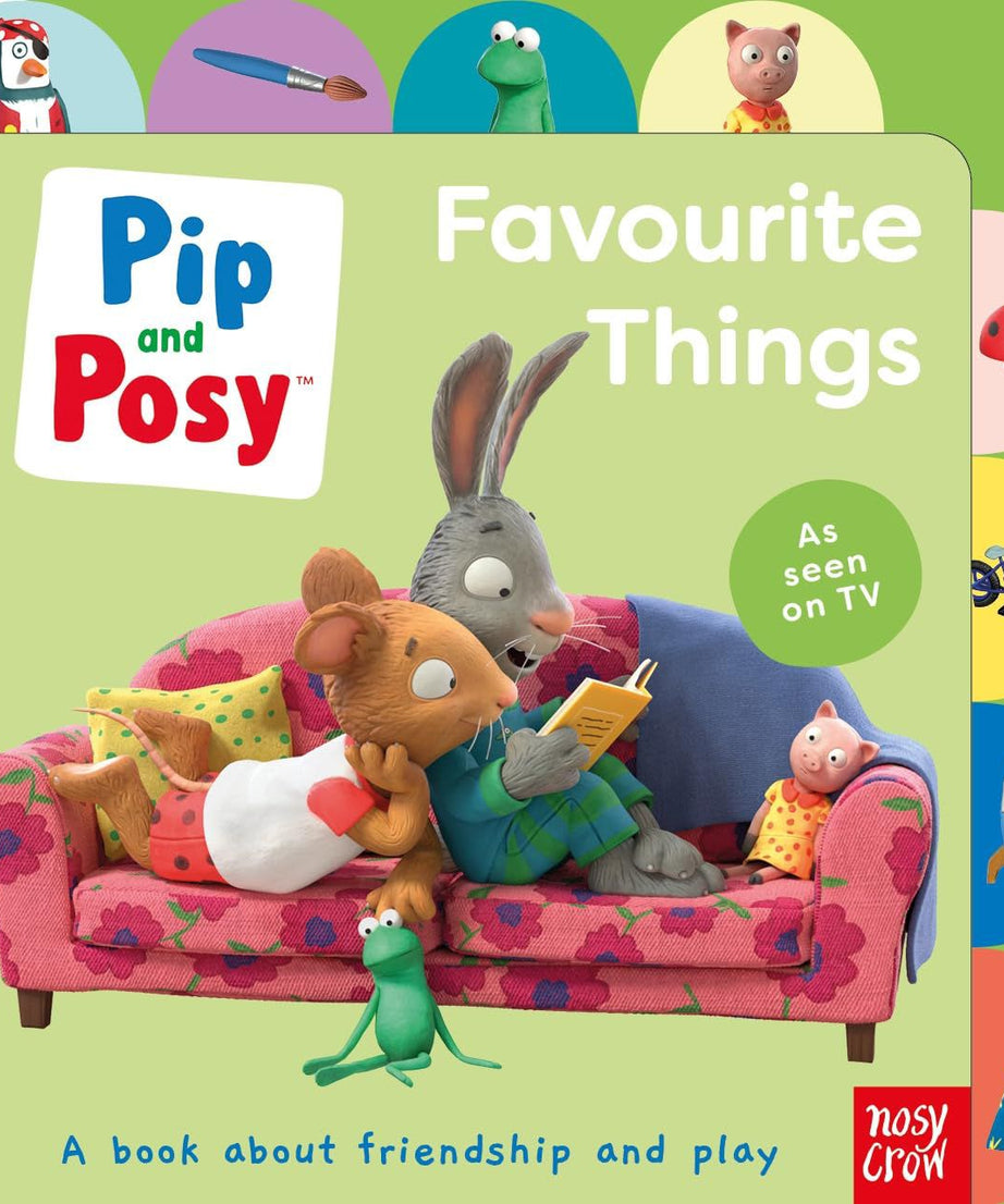 Nosy Crow - İngilizce Pip ve Posy: Favori Şeyler Kitap-Dinossi