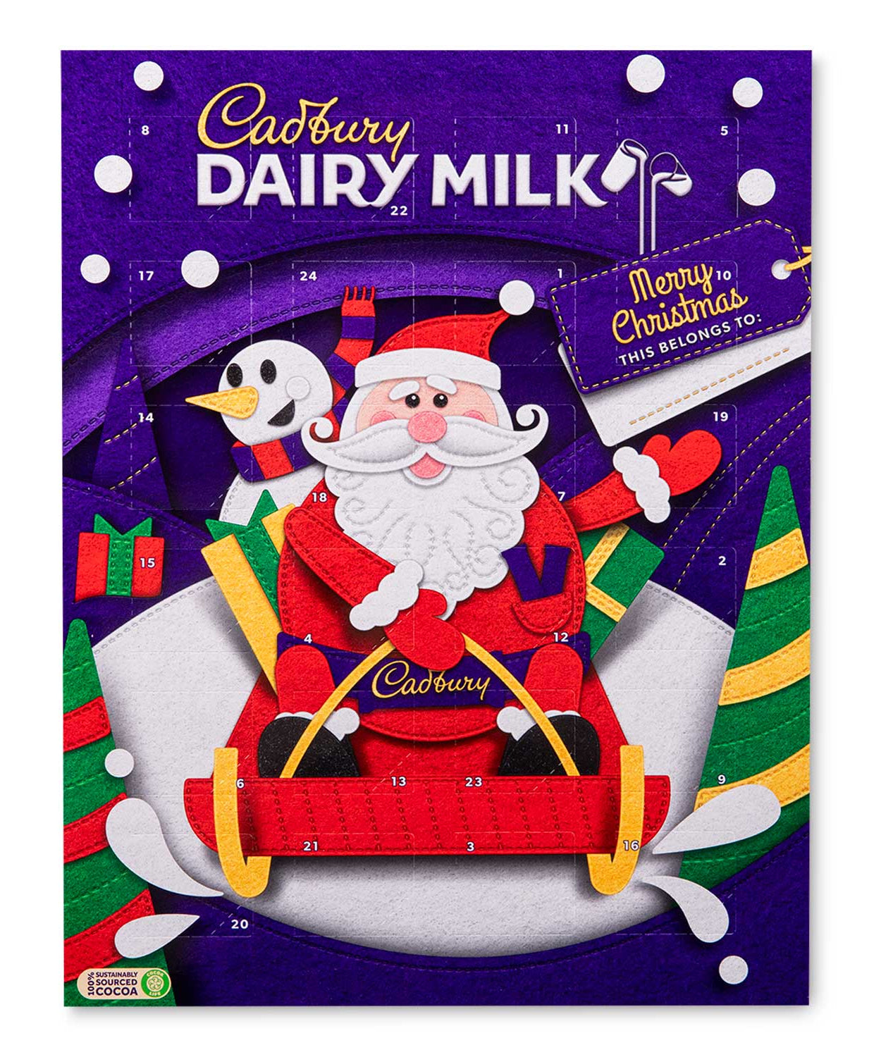 Cadbury - New Year Chocolate Advent Gift Package