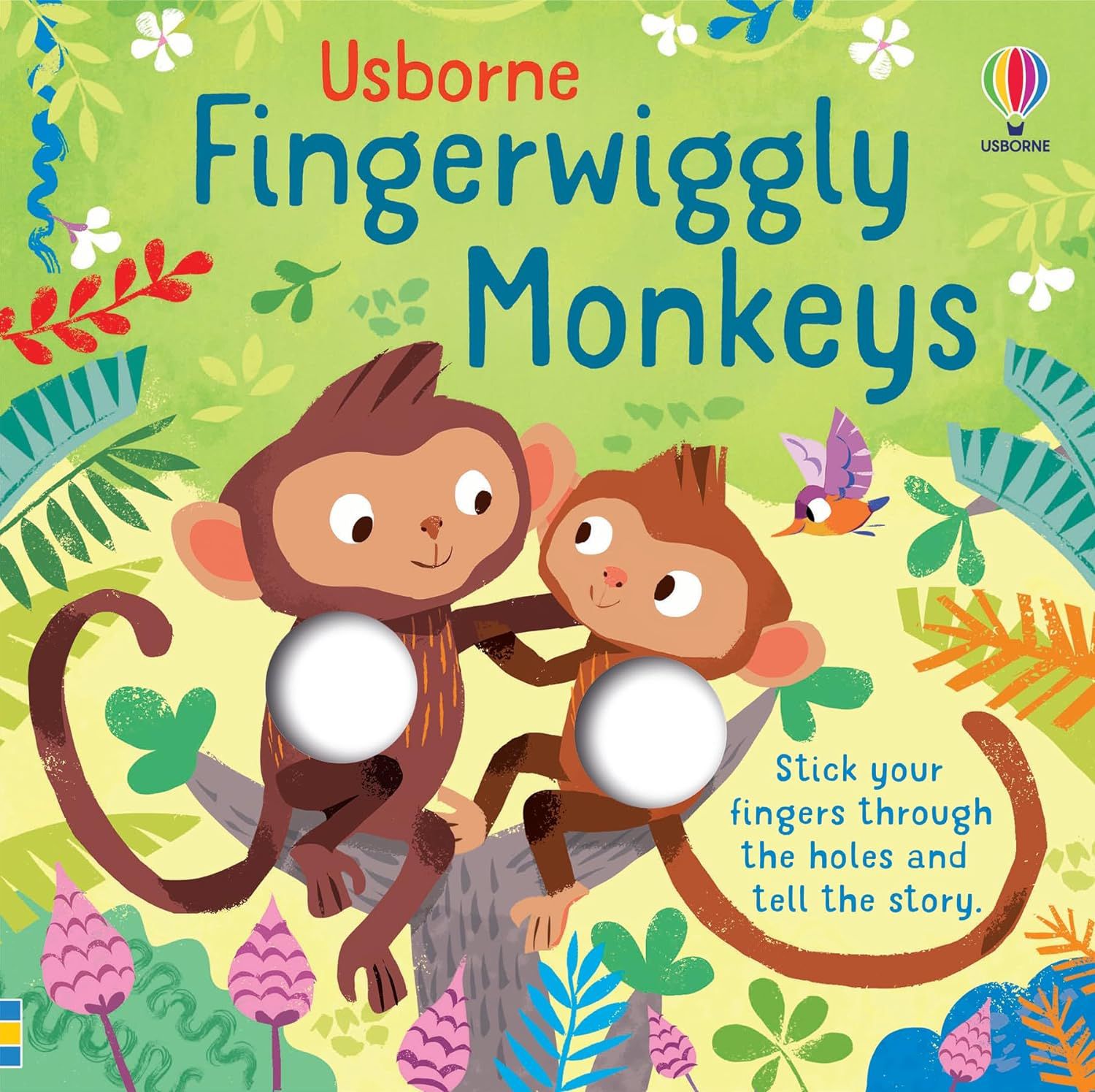 Usborne - 英語の楽しいフィンガープレイモンキーブック