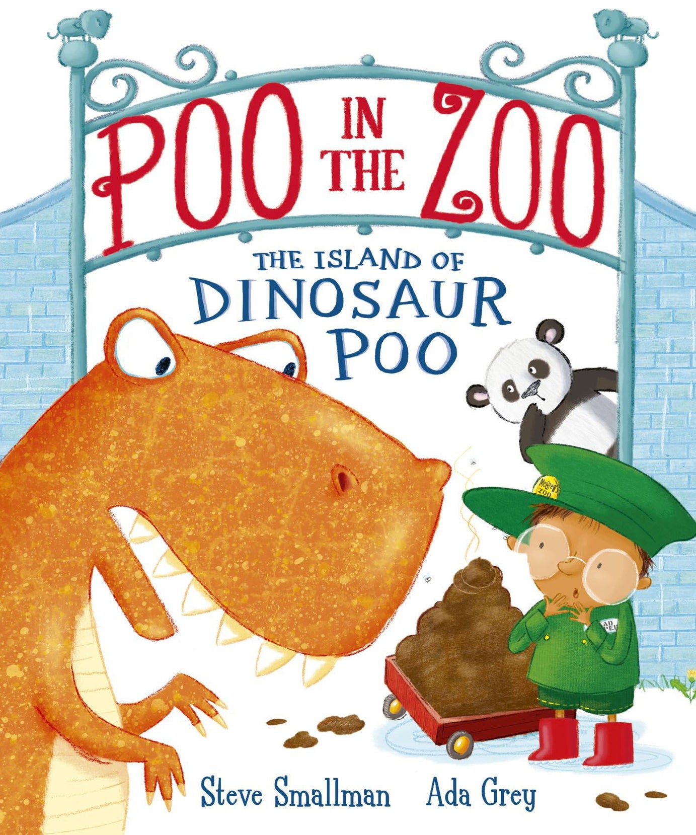 Little Tiger Press - Poo in the Zoo The Island of Dinosaur Poo Book