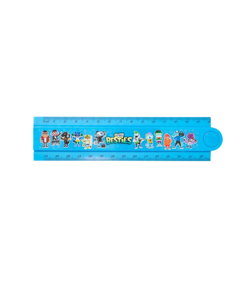 Smiggle - Besties Açılabilir 30CM Cetvel-Dinossi