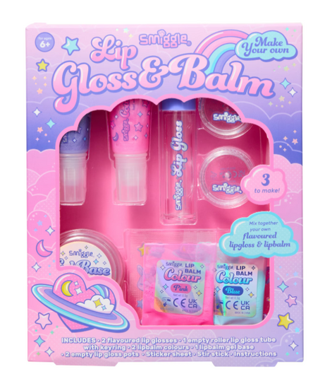 Smiggle – Glitzer-Lipgloss-Set für Kinder