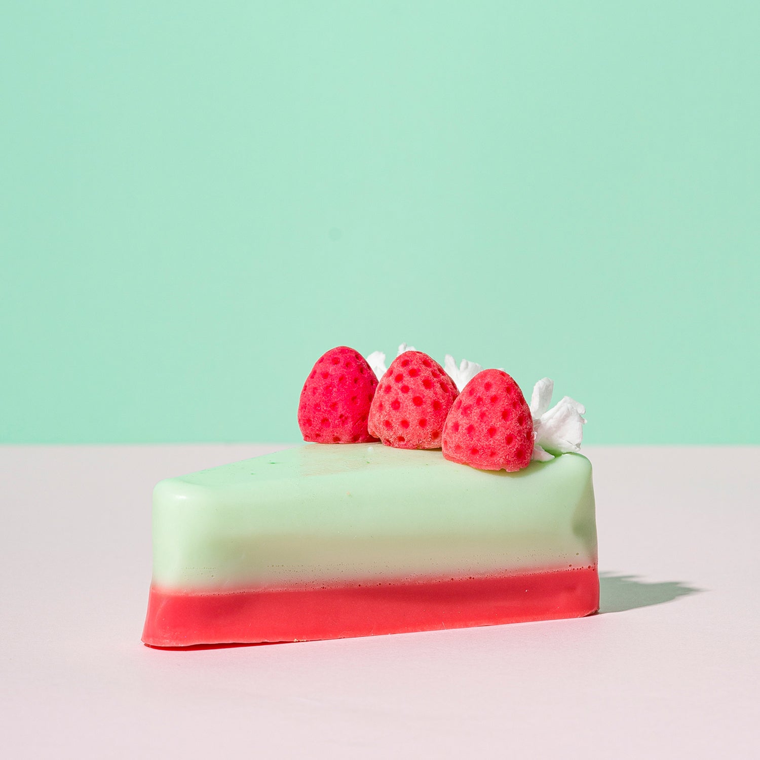 Baveal – Cake Art Aardbeien Taart Ontwerp Hydraterende Hand- en Lichaamszeep