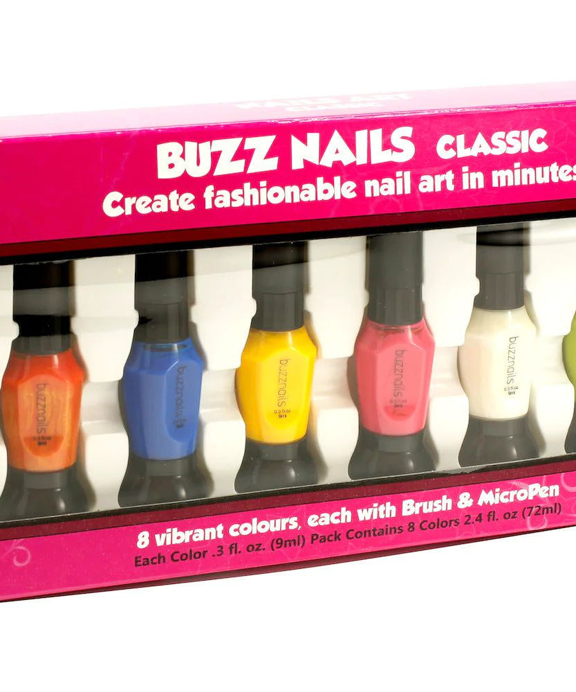 Buzz Art - Set de Diseño de Pintura de Uñas para Niños