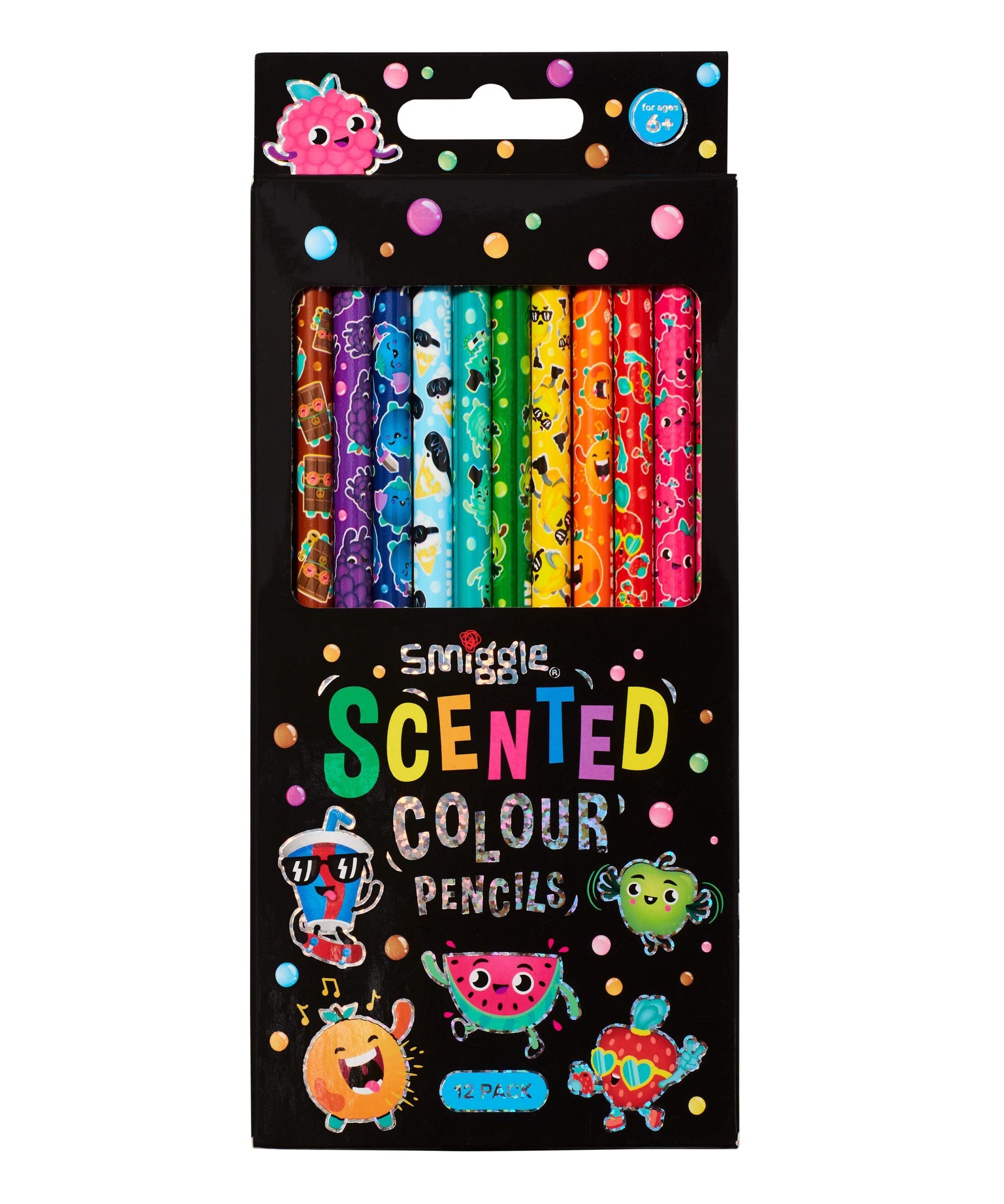 Smiggle - Scented Crayons Pack X12