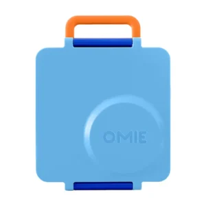 OmieBox Thermoisolierte blaue Bento-Lunchbox