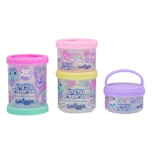 Smiggle - Gabbys Dollhouse 4lü Atıştırmalık Beslenme Kapları